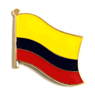 Colombia Flag Lapel Pin - Single