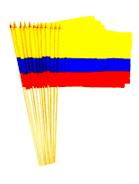 Colombia Flags 12″ x 18″ 
