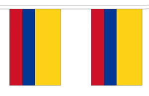 Colombia String Flag Bunting 