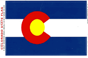 Colorado Flag Decal Stickers-Large