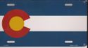 Colorado Flag License Plate