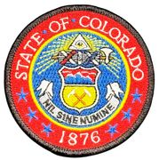 Colorado State Seal Patch