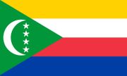 Comoros (Current Design)<br>Polyester 3x5 