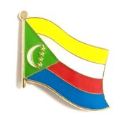 Comoros Flag Lapel Pin - Single