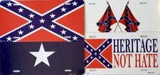Confederate Flag License Plates