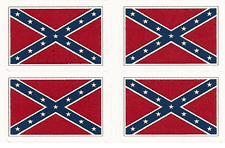 Confederate Flag Sticker - sheet of 50