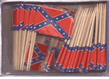 Confederate Flag Toothpicks