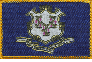 Connecticut Flag Patch