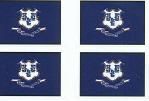 Connecticut Flag Stickers