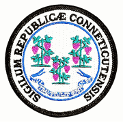Connecticut State Seal Patch