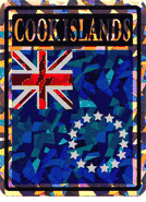 Cook Islands Vinyl Reflective Decal