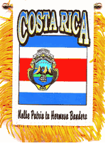 Costa Rica Mini Window Banner