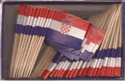 Croatia Flag Toothpicks