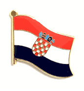 Croatia Lapel Pin - Single
