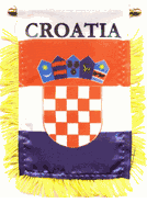 Croatia Mini Window Banner