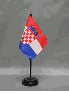 Croatia Miniature Flag 