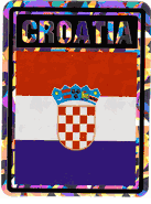 Croatia Vinyl Reflective Decal