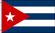 Cuba 3x5 Nylon Flag - Imported