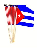 Cuba Flags 12" x 18"