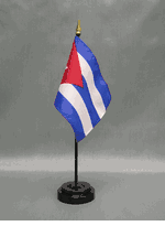 Cuba Miniature Flag