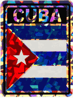 Cuba Vinyl Reflective Decal