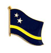 Curacao Flag Lapel Pin - Single