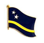 Curacao Flag Lapel Pin - Single