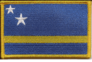 Curacao Flag Patch - Rectangle