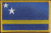 Curacao Flag Patch - Rectangle