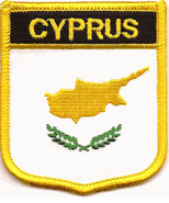 Cyprus Flag Shield Patch