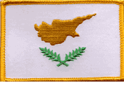 Cyrpus Flag Patch - Rectangle