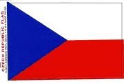 Czech Republic Flag Decal Stickers - Large