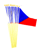 Czech Republic Flags 12" x 18"