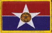 Dallas City Flag Patch