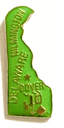 Delaware Map Lapel Pin