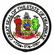 Delaware State Seal Patch