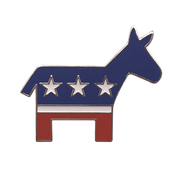 Democratic Donkey Lapel Pin