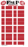 Denmark Flag Stickers - Danish Flag Stickers - 50 per pkg.