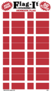 Denmark Flag Stickers - Danish Flag Stickers - 50 per pkg.