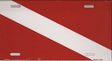 Diver Down License Plate