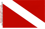 Divers Flag Decal Stickers