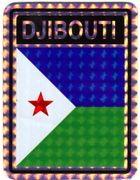 Djibouti Vinyl Reflective Decal