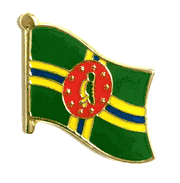 Dominica Flag Lapel Pin - Single