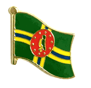 Dominica Flag Lapel Pin - Single