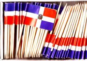 Dominican Republic Flag Toothpicks
