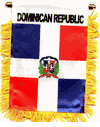 Dominican Republic Mini Window Banner