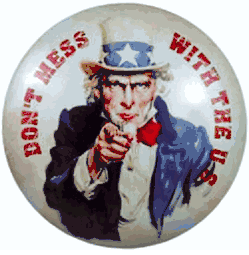 Don't Mess With the US Tin Sign