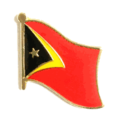 East Timor Flag Lapel Pin - Single