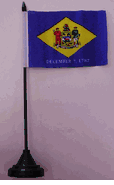 Economy 4"x6" Delaware Miniature Flags