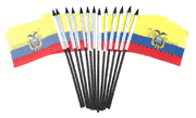 Ecuador 4"x6" Polyester - 12 Per Pack